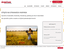 Tablet Screenshot of inspirea.cz